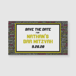 Coder-Party Speichern Sie das Date Magnet (klein)