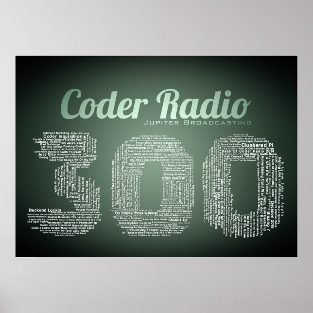 Coder Radio 300 Poster (Vorne)