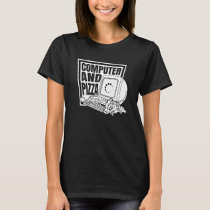 Coder Software Coding Developer Pizza Programmer T-Shirt