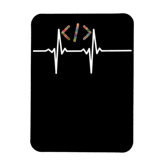 Coders Funny | Coding für Computersoftware Magnet (Vertikal)