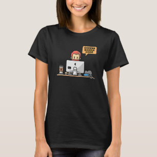 Coders Gonna Code Programmierer Computer Geek Nerd T-Shirt