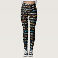 Coder's Paradies HTML-Kodierung Leggings