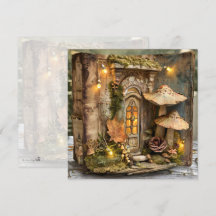 Codescore Mushroom Book Fall Scrapbook Journal