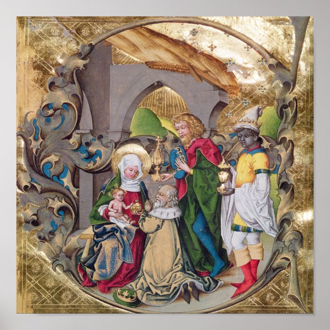 Codex 15.501 Die Verehrung der Könige Poster (Vorne)