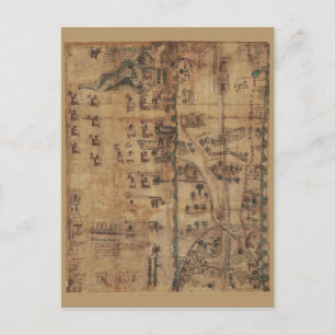 Codex Quetzalecatzin (1593) Postkarte