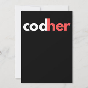 Codher Girl Programmer Women Stem Engineers Liebha Einladung