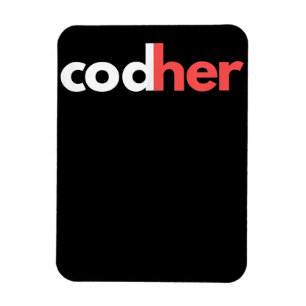 Codher Girl Programmer Women Stem Engineers Liebha Magnet
