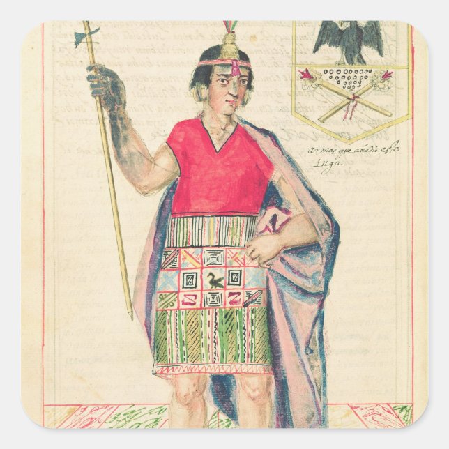 Codice Murua Quadratischer Aufkleber (Vorderseite)