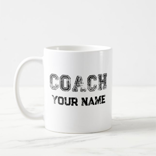Codieren Sie Ihren Namen Kaffeetasse (Links)