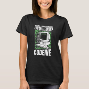 Codierer Codein Programmierer Software Programmier T-Shirt