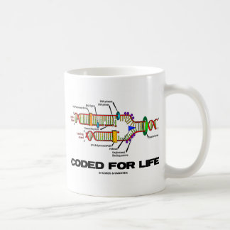 Codiert für Leben (DNA-Replikation) Kaffeetasse