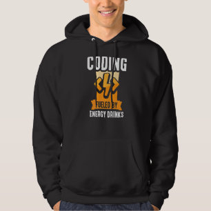Codierung durch Energy Drinks Code Coder Programm Hoodie