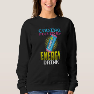 Codierung durch Energy Drinks Code Programm Sweatshirt