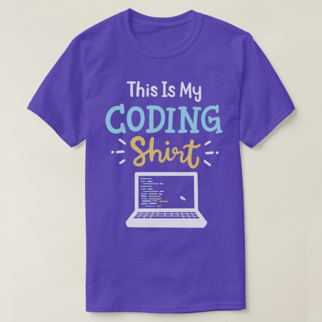 Codierungsrechner T-Shirt (Design vorne)