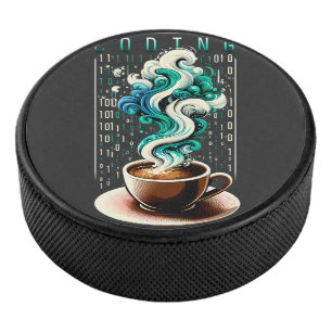 Coding & Coffee: Technischer Enthusiast's Dream Ar Eishockey Puck
