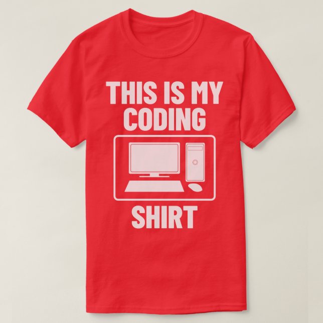 Coding Computer Programmierung T-Shirt (Design vorne)