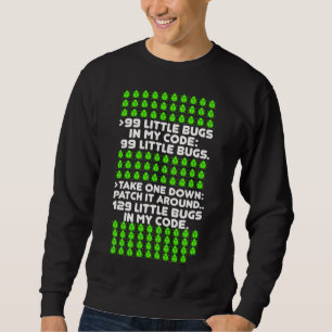 Coding Debuggen Programmieren von Bug Joke Sweatshirt