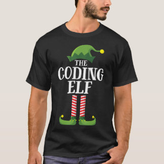 Coding Elf Matching Family Group Weihnachts-Party  T-Shirt