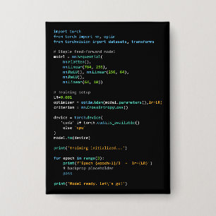 Coding Humor - Entwicklerlogik und Tech-Leben Button