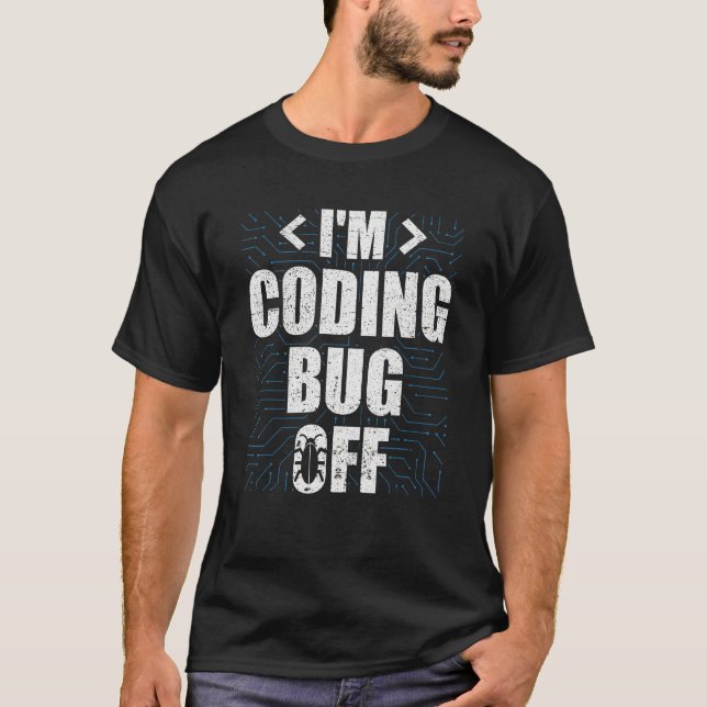 Coding Is My Cardio  Funny Programmer's Coding Ent T-Shirt (Vorderseite)