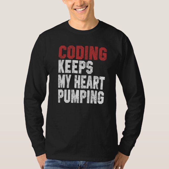 Coding Women Men Code Developer Programming Geek A T-Shirt (Vorderseite)