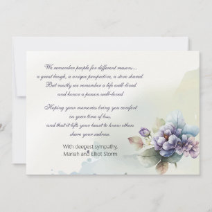 Codolence Card Einladung