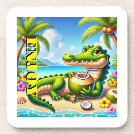 CODRILLO MIT KOKWASSER GETRÄNKEUNTERSETZER