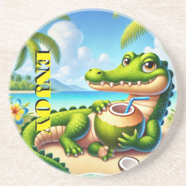 CODRILLO MIT KOKWASSER GETRÄNKEUNTERSETZER