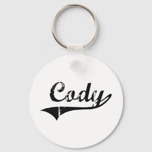 Cody Classic Style Name Schlüsselanhänger