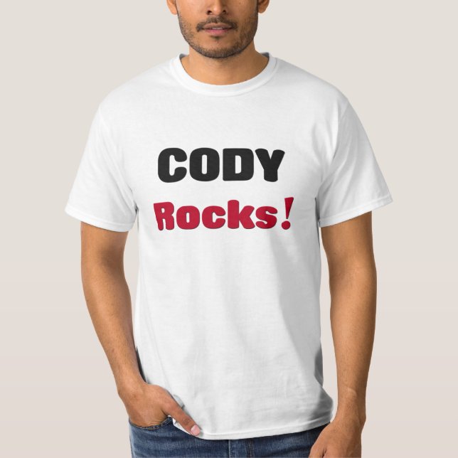 Cody Felsen T-Shirt (Vorderseite)