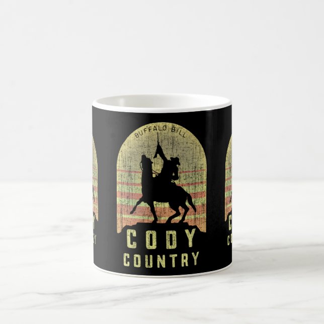 Cody Land Wyoming Tasse (Mittel)