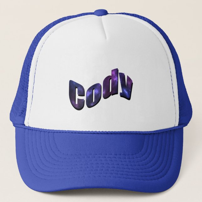 Cody, Name, Logo, Truckerkappe (Vorderseite)