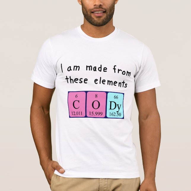 Cody Periodenname Shirt (Vorderseite)