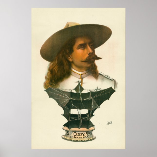 Cody War Kite Poster (Vorne)