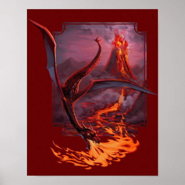 Cody's Lava Dragon Poster (Vorne)