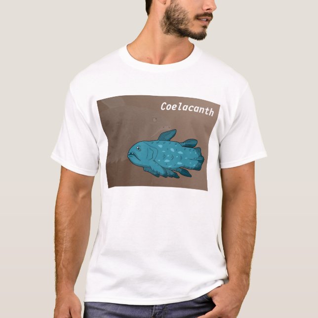 Coelacanth - Ancient Fish T-Shirt (Vorderseite)