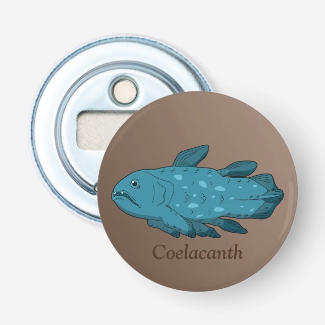Coelacanth Flaschenöffner (Vorderseite)