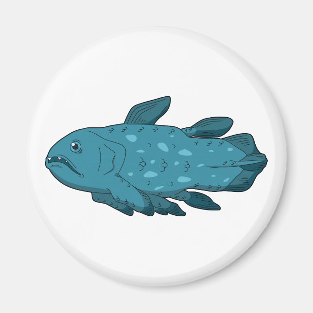 Coelacanth Magnet (Vorne)