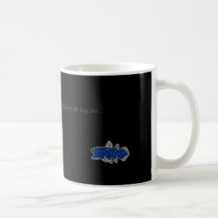Coelacanth Tassen-Schwarzes Tasse