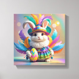 Coelho carnavalesco  leinwanddruck