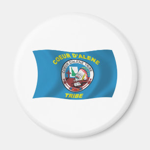 Coeur d'Alene Flag Magnet