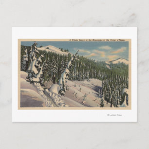 Coeur d'Alene, ID - Coeur d'Alene Postkarte