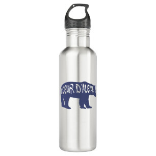 Coeur d'Alene Idaho Bear Edelstahlflasche