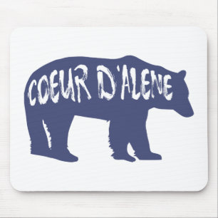 Coeur d'Alene Idaho Bear Mousepad