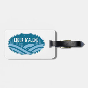 Coeur d'Alene Idaho im Freien Gepäckanhänger