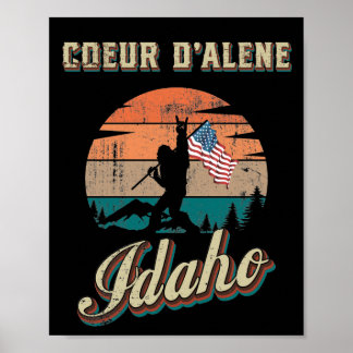 Coeur d'Alene Idaho Poster