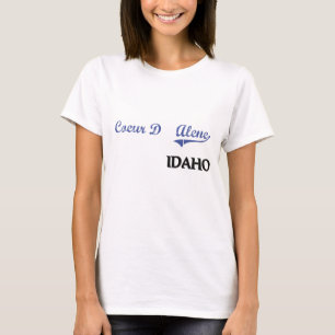 Coeur D'Alene Idaho Stadt-Klassiker T-Shirt