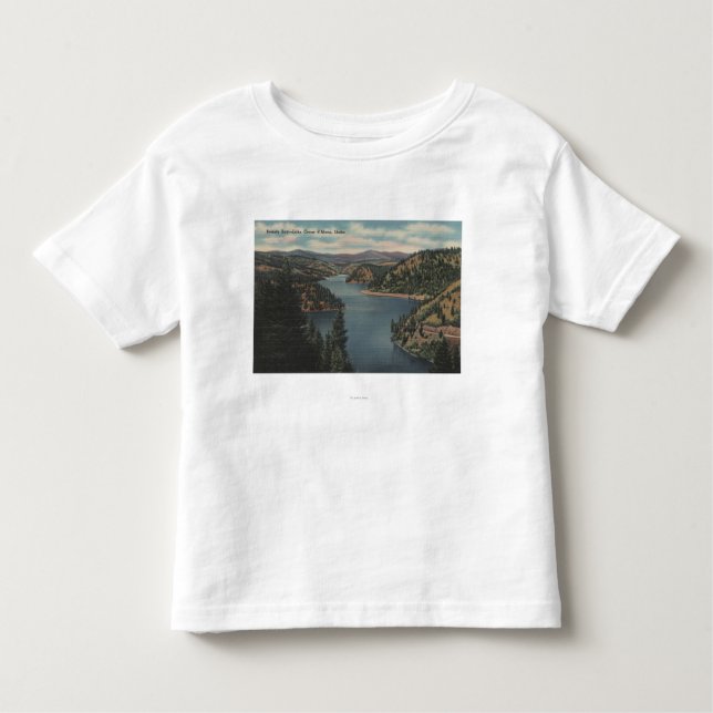 Coeur d'Alene, Identifikation - Ansicht der Kleinkind T-shirt (Vorderseite)
