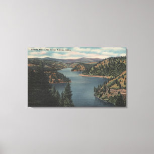 Coeur d'Alene, Identifikation - Ansicht der Leinwanddruck