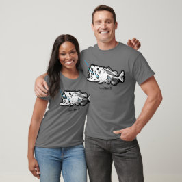 COEUR D'ALENE ONE BAD BASS SWALLOWWING ID PATRIOT T-Shirt